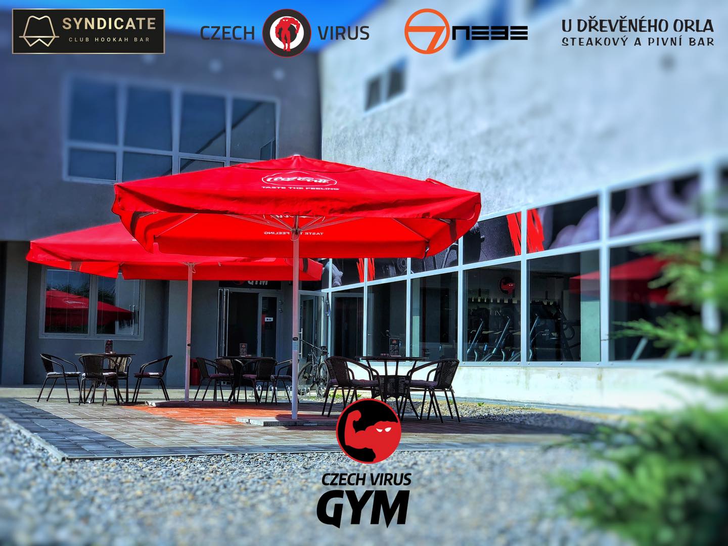 Grilovačka Gym no. 3 Czech Virus posilovna