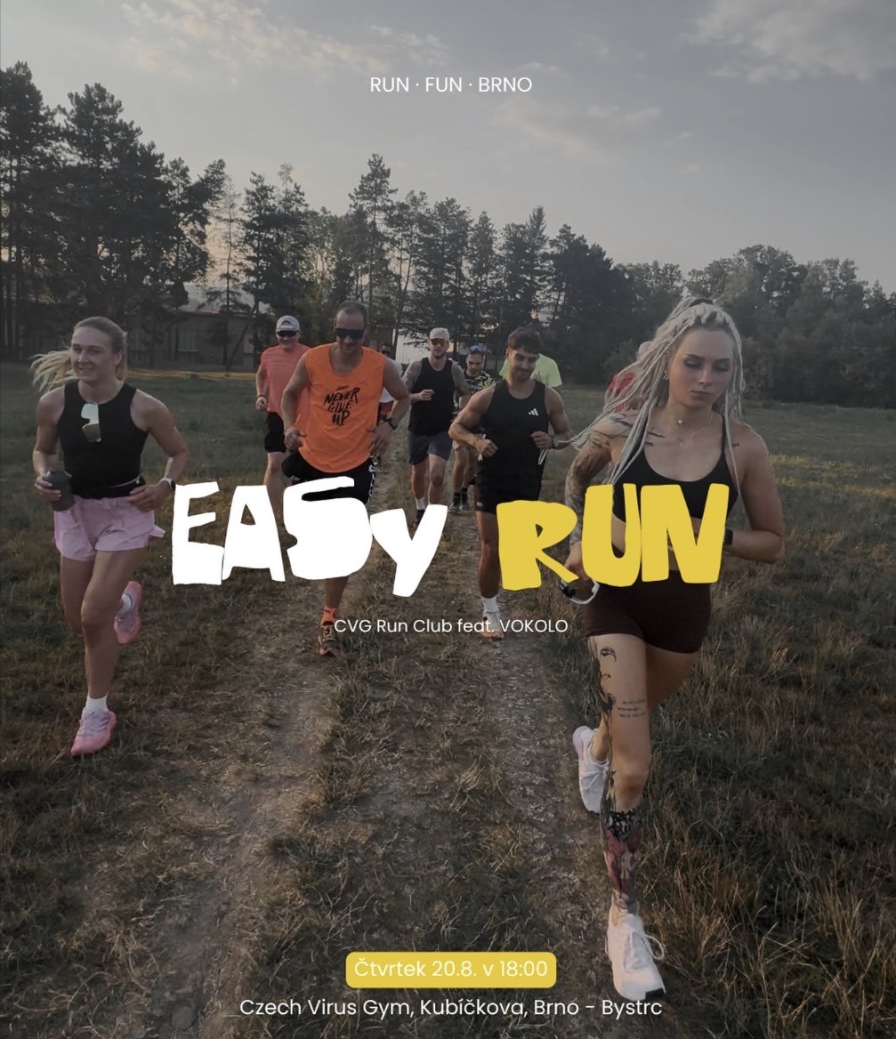 Vokolo priglu, runclub, czech virus gym