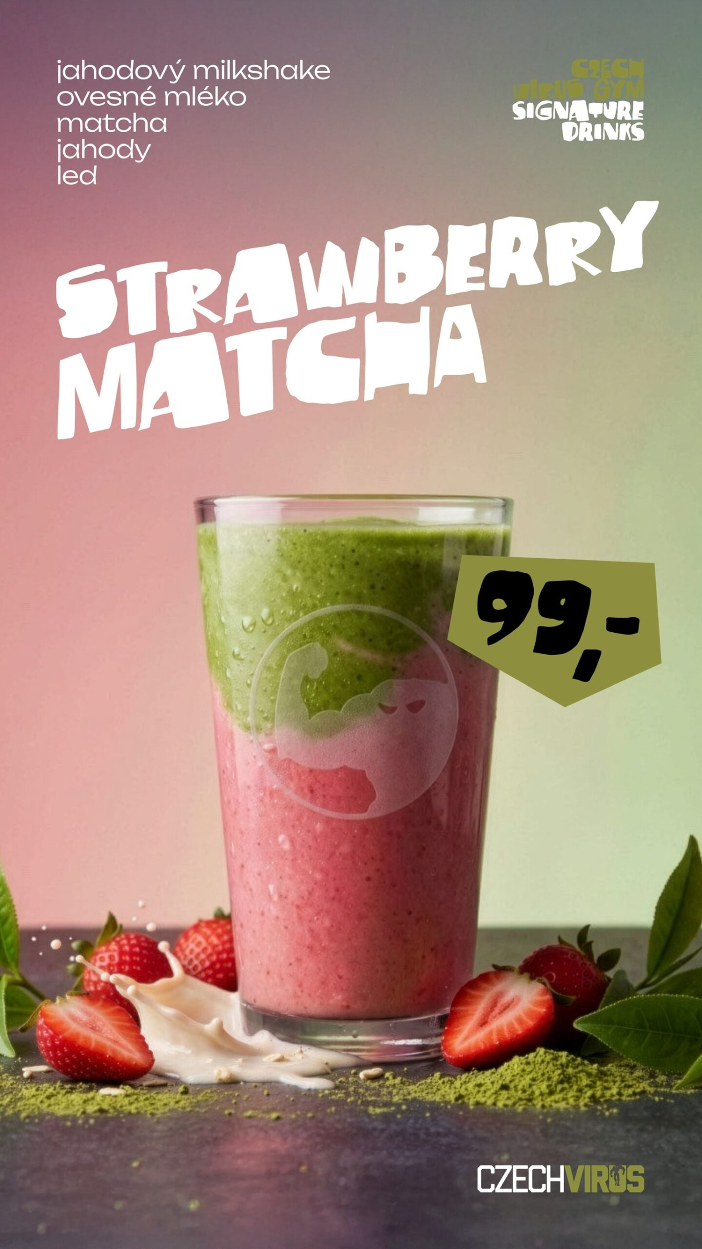 CZECH virus gym Protein shake
